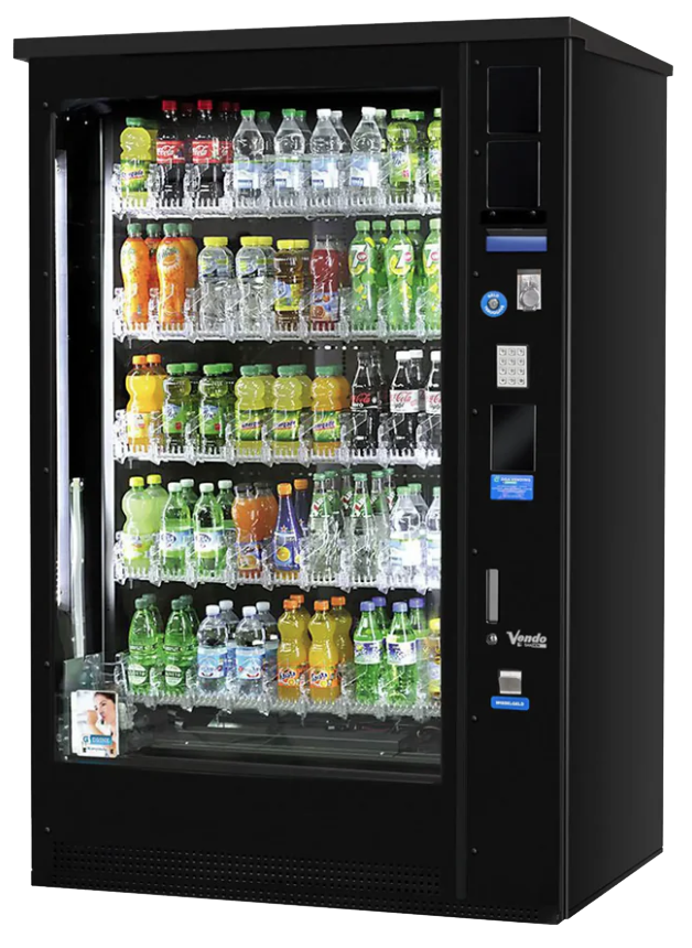 getränkeautomat des baalomat automatenkiosk am bahnhof in wuppertal